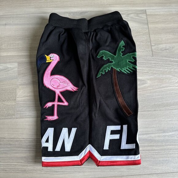 RETRO Mperial Sportswear Floridian Black & Red‎ YOUTH Basketball Shorts Med - Picture 5 of 11